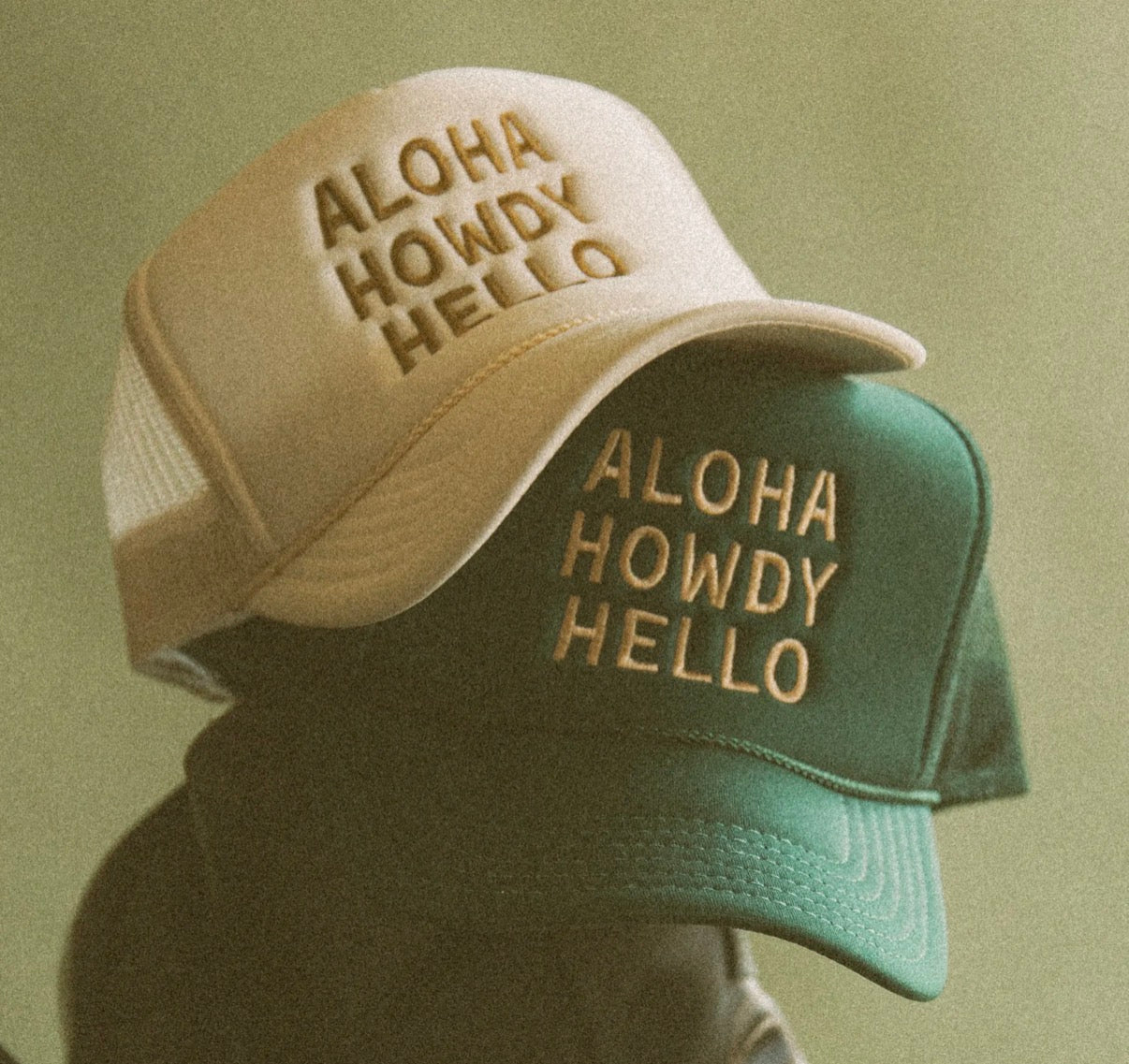 Aloha, Howdy, Hello